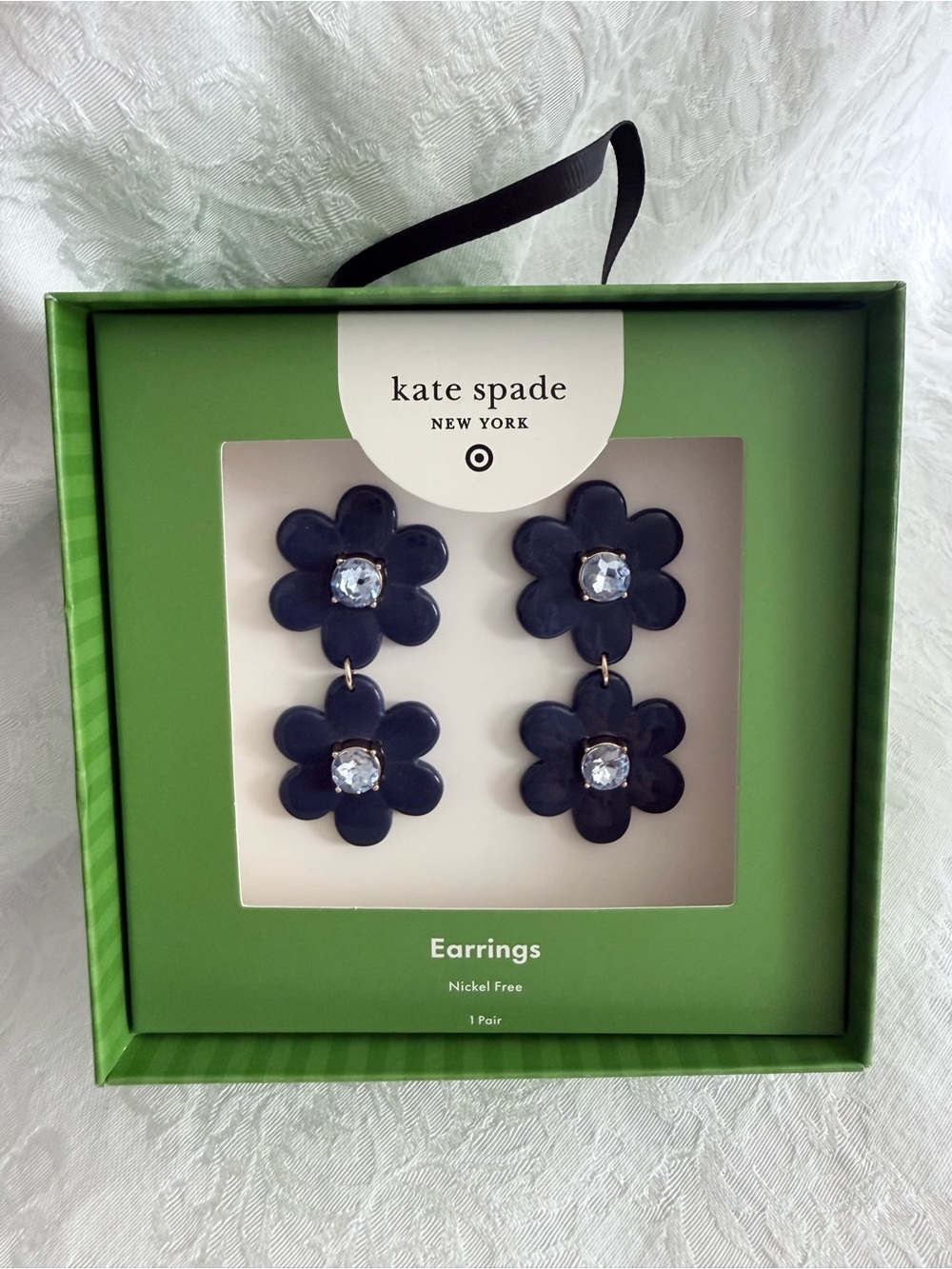 kate spade x Target Floral Linear Earrings